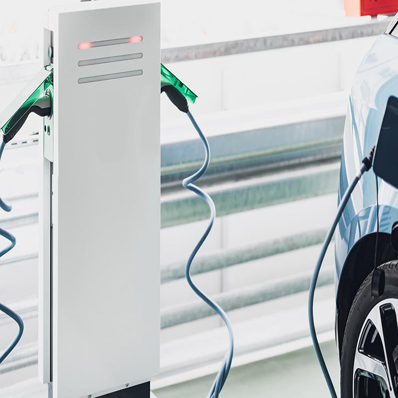 DC Integrated EV Charger Charging Station