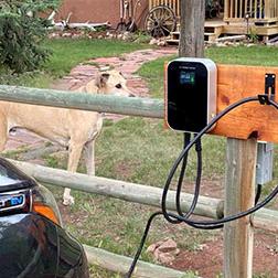 Montado en la pared para estaciones de cargador de ev de coche eléctrico