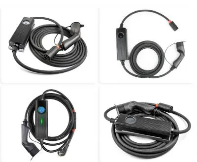 7KW 16A SAE J1772 AC Cargador portátil EV Cable de carga
