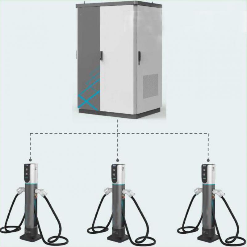 High Speed 60kW DC Fast EV Charging Station